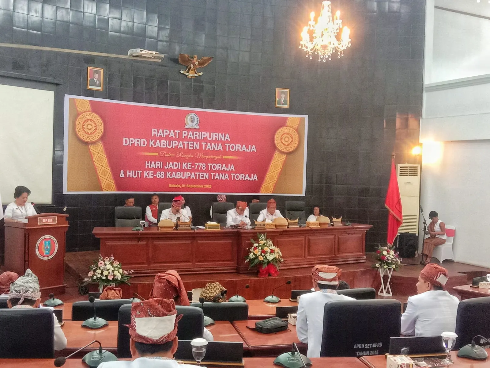Paripurna DPRD Tana Toraja Peringati HUT Ke-68 Tana Toraja dan Hari Jadi Toraja Ke-778