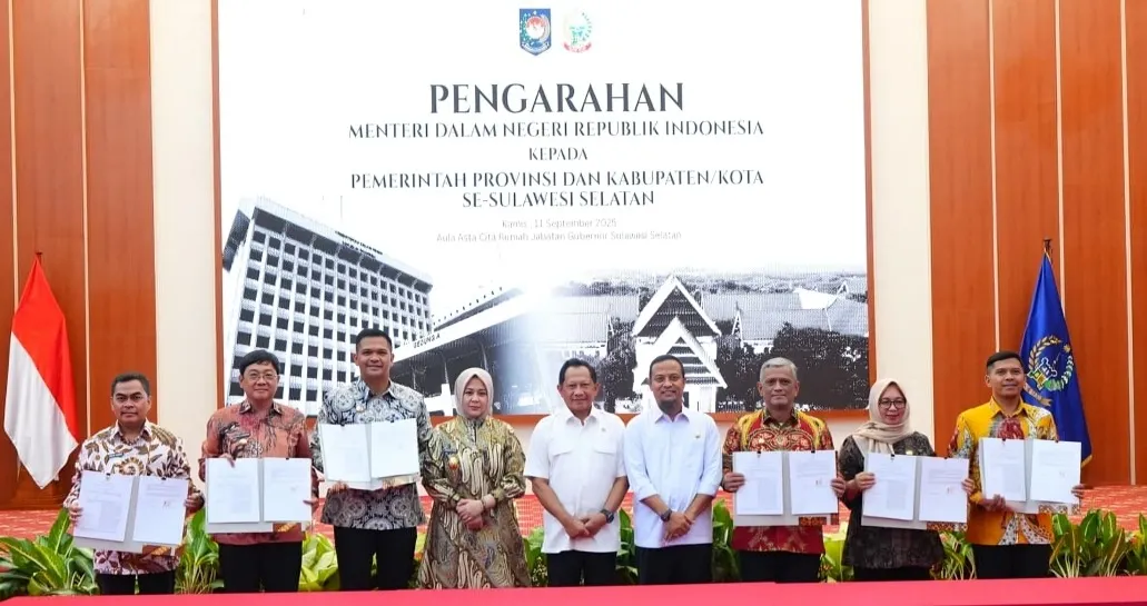 Bupati Zadrak Hadiri Arahan Mendagri Tito di Makassar, Komitmen Jaga Stabilitas dan Dorong Pembangunan Tana Toraja
