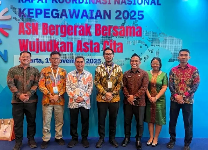 Bupati Tana Toraja Hadiri Rakornas Kepegawaian BKN di Jakarta