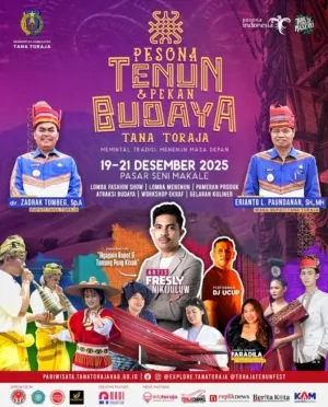 Desember Digelar Pesona Tenun dan Pekan Budaya Tana Toraja