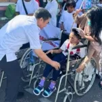 Perayaan HDI, Bupati Zadrak Semangati Penyandang Disabilitas