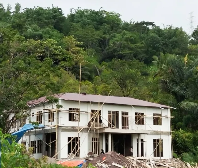 Rekanan Pacu Penyelesaian Pembangunan Puskesmas Buntu Limbong