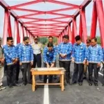 Jembatan Ne’ Gandeng Diresmikan, Akses Ekonomi dan Pariwisata Toraja Utara Diperkuat