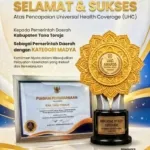 Ketiga Kalinya, Tana Toraja Raih Penghargaan Nasional UHC