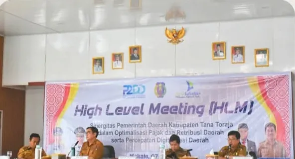 Bupati Zadrak Hadiri HLM Optimalisasi Pajak Dan Retribusi