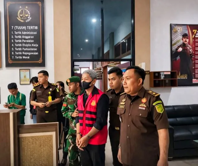 Mantan Kadis Pertanian Toraja Utara Tersangka Korupsi Irigasi Rp2,22 Miliar.