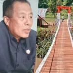 Wakil Ketua DPRD Tana Toraja Apresiasi Jembatan Gantung Parampo Selesai Tepat Waktu