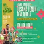 Pesona Tenun dan Budaya Tana Toraja Kembali Digelar