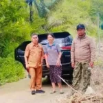 Bupati Zadrak Tinjau Longsor di Lembang Palioran Masanda