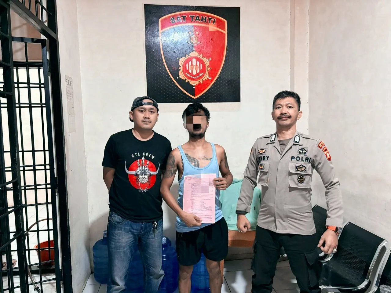 Pria Bertato Penyalahgunaan Narkotika Diamankan di Tallunglipu