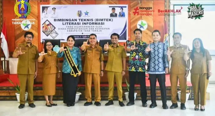 Dinas Perpustakaan Gelar Bimtek Literasi Informasi
