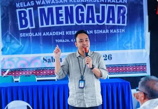 BI Sosialisasi di Akkes Sinar Kasih Transaksi Non Tunai