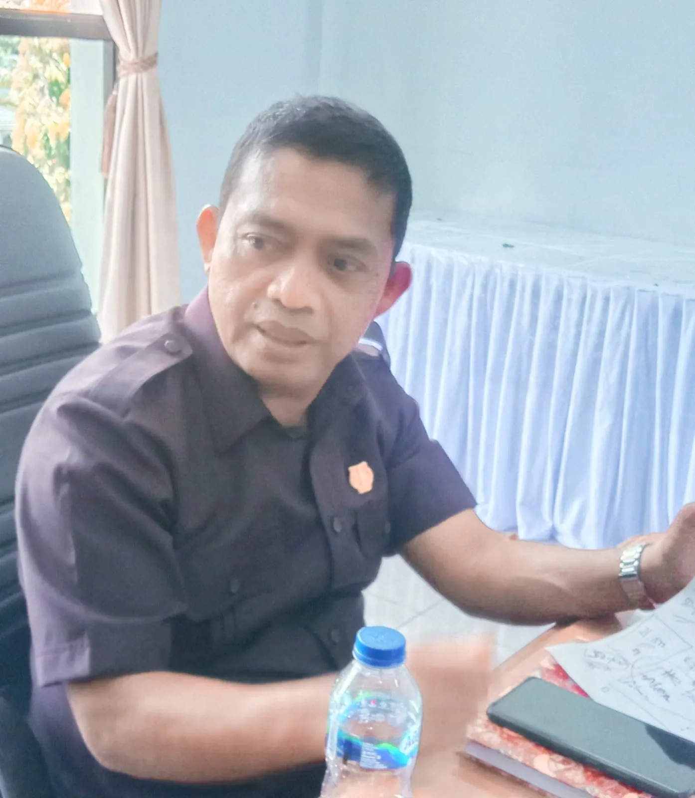 Ketua Komisi II DPRD Tana Toraja Geram Disperindag Tidak Tegas Fungsikan Bangunan Pasar