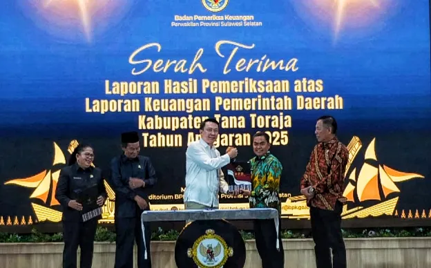 Luar Biasa Ketiga Kalinya LHP LKPD Tana Toraja WTP Dari BPK