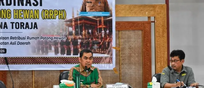 Bupati Tana Toraja Pimpin Rakor RRPH