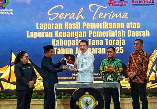 Ketua DPRD Tana Toraja Apresiasi WTP LKPD Ketiga Kalinya