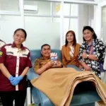 Bupati Zadrak Donor Darah Pasca Resmikan Gedung Baru RSUD Lakipadada