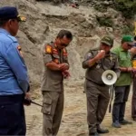 Tim Terpadu Tana Toraja Tutup Tambang Pasil Ilegal di Sandabilik