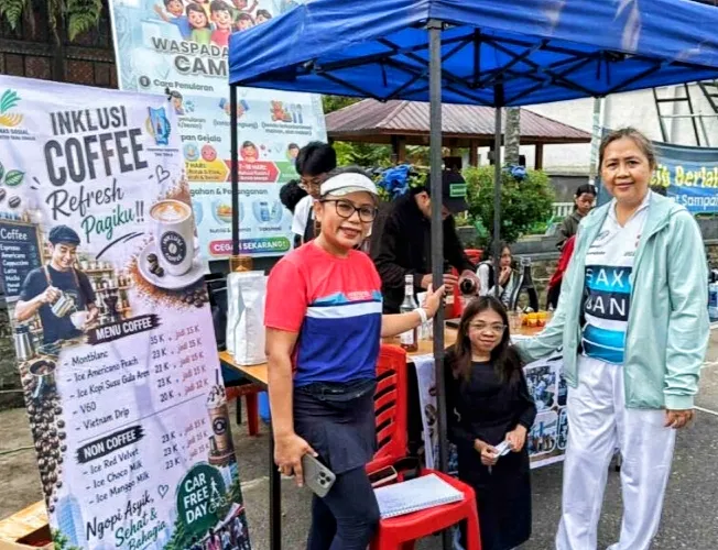 Gerai Kopi Disabitas Hadir di Arena CFD Makale