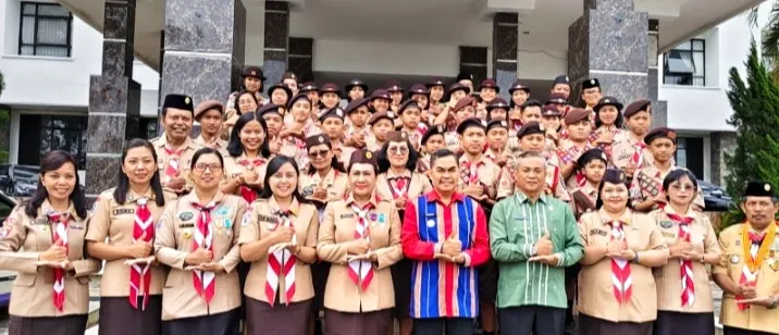 Bupati Tana Toraja Lepas Pramuka ke Jambore Nasional XII di Cibubur