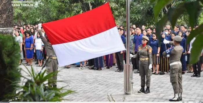 Bupati Tana Toraja Irup Harganas ke-33