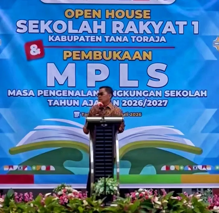 Bupati Tana Toraja Buka MPL Sekolah Rakyat