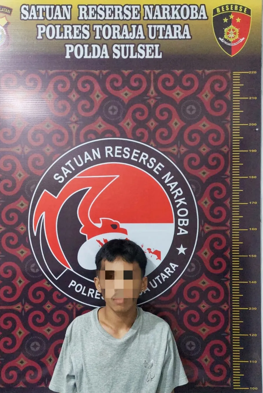 Satres Narkoba Polres Torut Amankan Pengedar Narkoba di Tagari