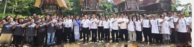 Pelatihan Kampung Sejahtera di Tongkonan Kalosi Palipu