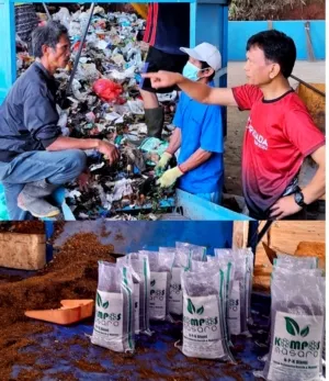 Sampah di TPA Tana Toraja Dipilah dan Didaur Ulang