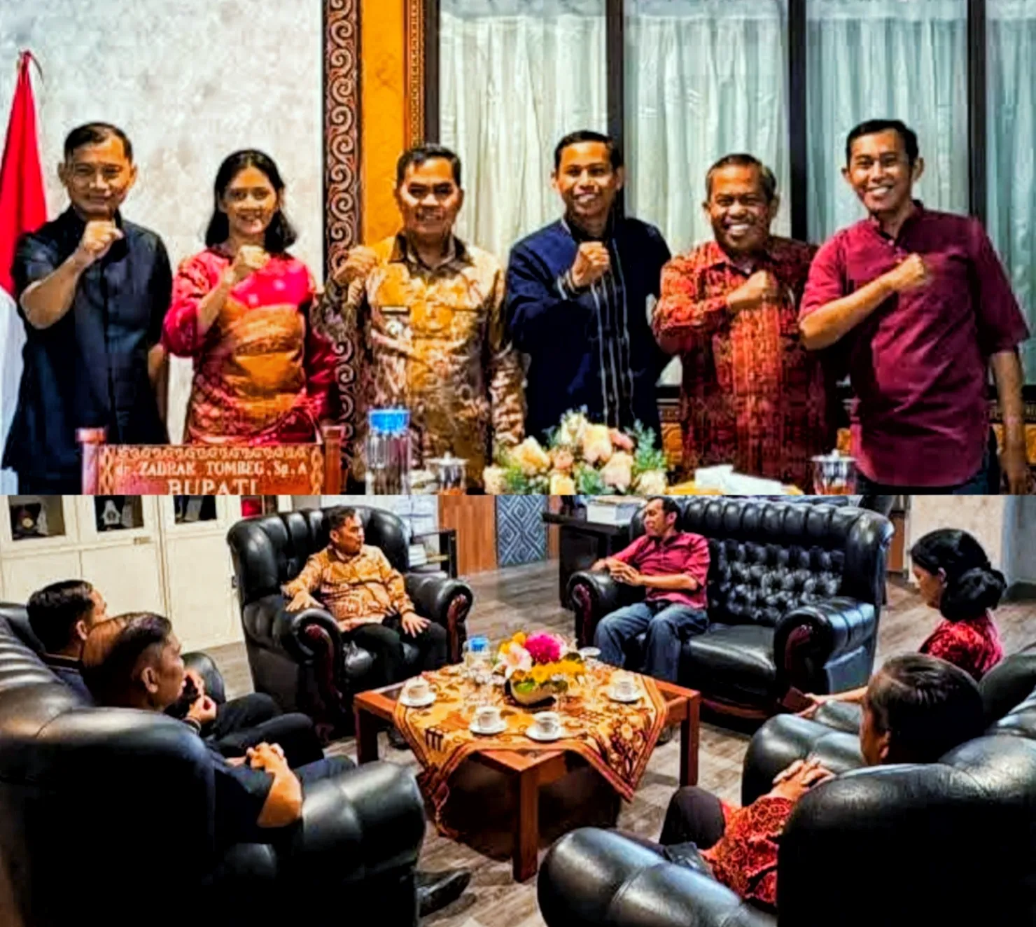 Bamagnas Audiensi Bupati Tana Toraja