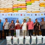 Wabub Tana Toraja Hadiri Lounching Penyaluran Bantuan Pangan Beras