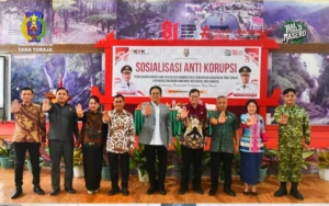 Sosialisasi Anti Korupsi di Tana Toraja