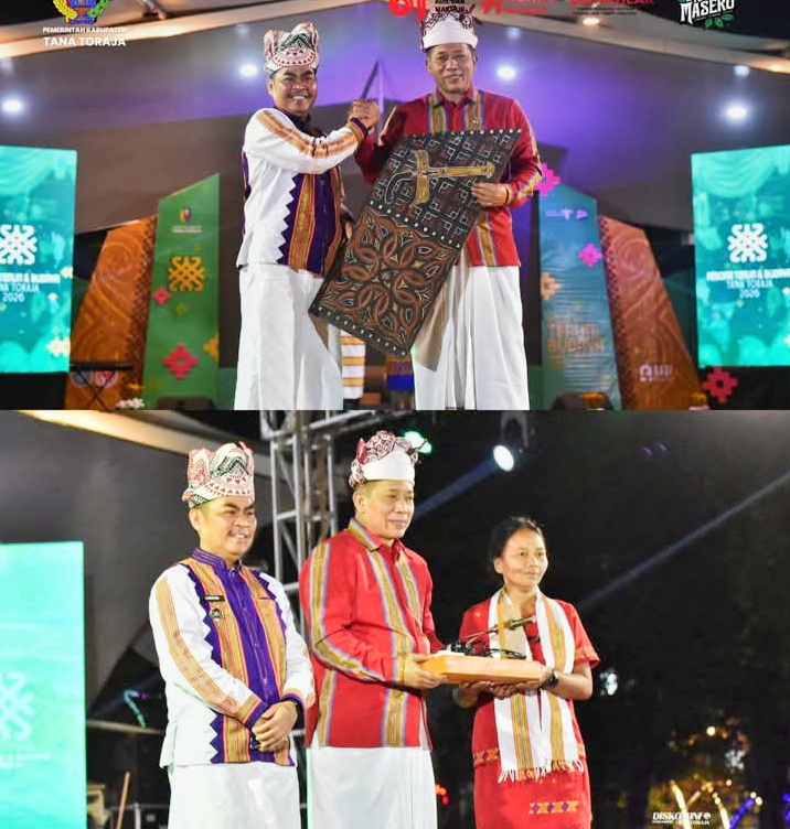 Ratusan Pengrajin Ramaikan Festival Tenun Tana Toraja