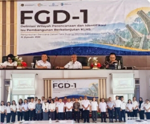 Sekda Tana Toraja Buka FGD RDTR