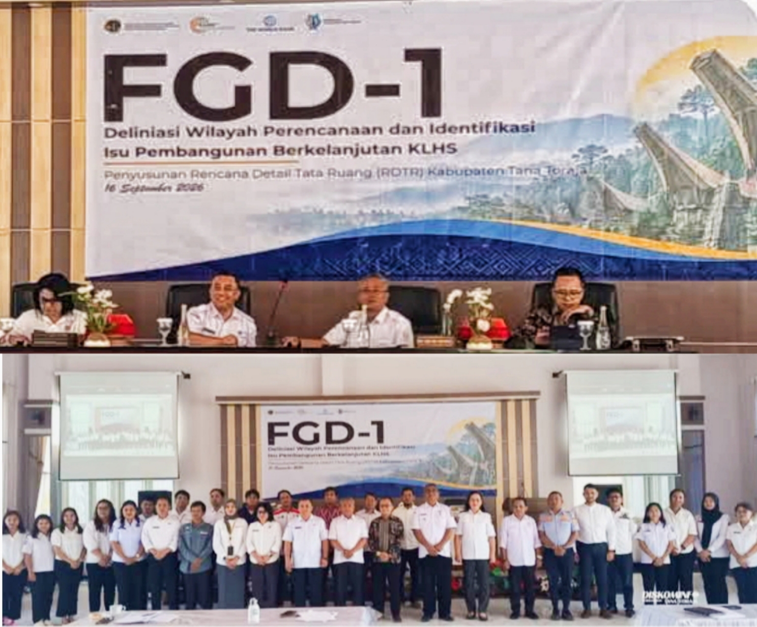 Sekda Tana Toraja Buka FGD RDTR