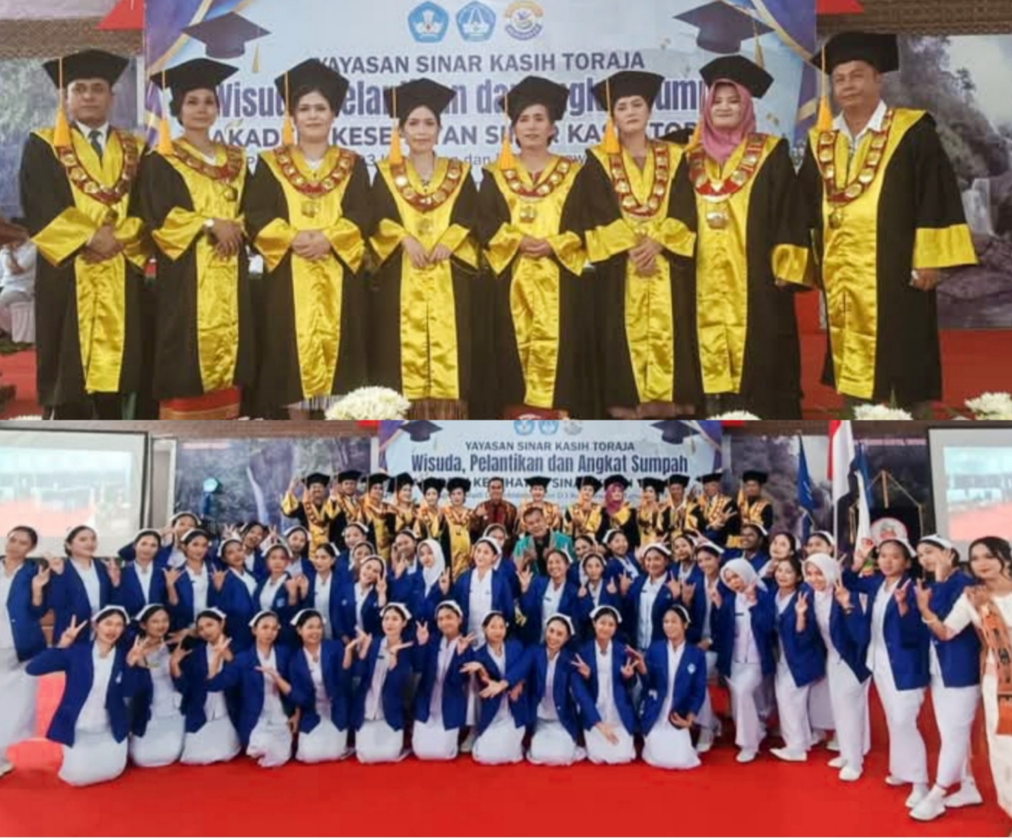 Akkes Sinar Kasih Wisuda 108 Kebidanan dan Keperawatan