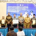 Wabub Tana Toraja Teken MOU Sistem Peta Pajak