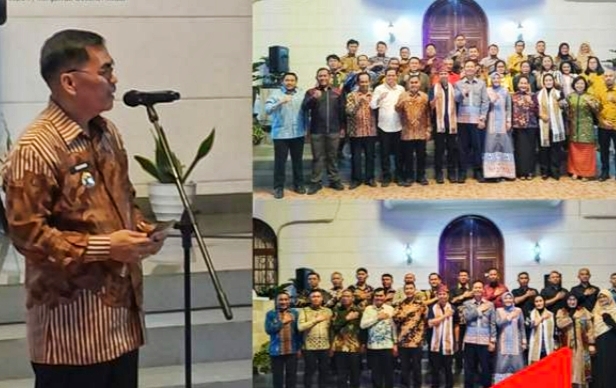 Lepas Sambut Kapolres di Rujab Tana Toraja