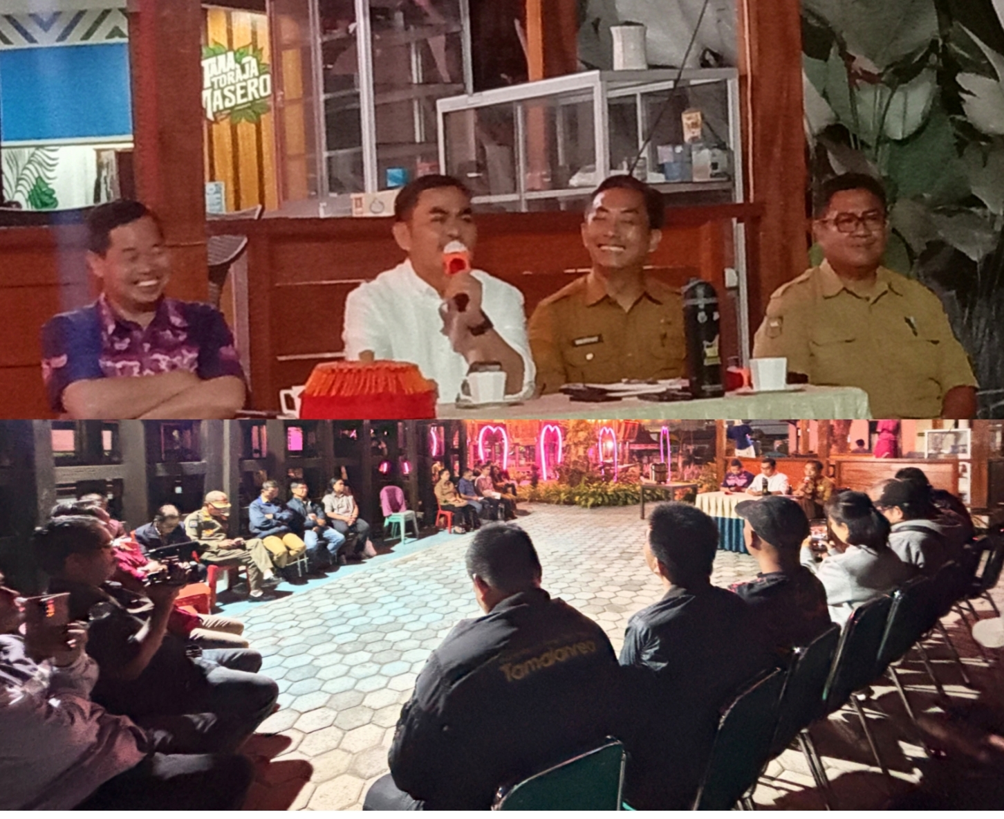 Bupati Tana Toraja Silaturrahmi Awak Media