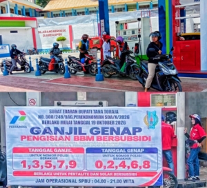 Pasca Pengisian BBM Ganjil Genap Antrian Panjang Sudah Terurai