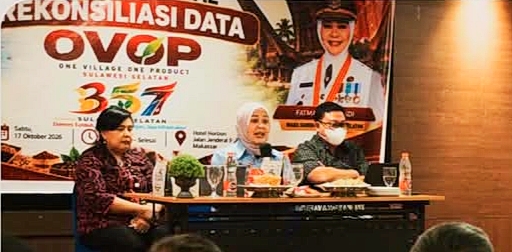 Wabub Tana Toraja Hadiri OVOP di Makassar