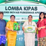 UPTD Puskesma Makale Utara Juara Nasional Kipas Apkemsi