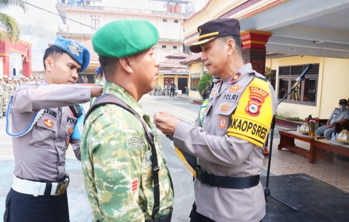 Polres Tana Toraja Apel Pasukan Ops Patuh Pallawa 2026
